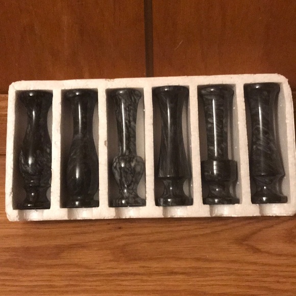 Vintage Marble Artcraft Vases - Picture 3 of 4